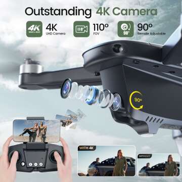 Holy Stone HS175D GPS Drone with 4K Camera