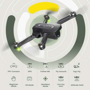 Holy Stone HS175D GPS Drone with 4K Camera