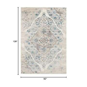 Persian Area Rugs 4620 Cream 8 x 11 Area Rugs