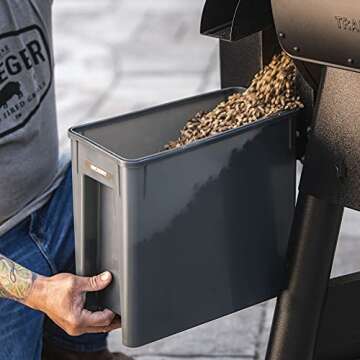 Traeger Grills BAC637 Stay Dry Pellet Bin - 50% Off Today!