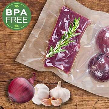 6 Pack MakMeFre Vacuum Sealer Bags for Food