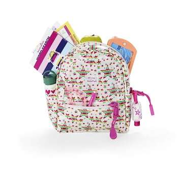 American Girl Truly Me 18-inch Doll Star Student Backpack Playset with Doll Tablet & Reversible Screens, For Ages 6+