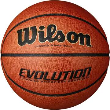 WILSON Evolution Game Basketball - Premium Quality Sport