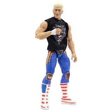 All Elite Wrestling AEW Cody Rhodes UNRIVALED Supreme- 6-Inch Cody Rhodes Figure with Accessories