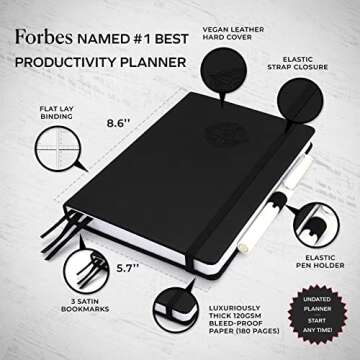 Smart Planner Pro A5 Undated Daily Planner