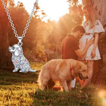 Dog Necklace for Girls