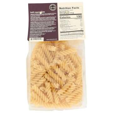 SEGGIANO Organic Fusilli Pasta, 13.2 OZ