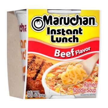 Maruchan Instant Lunch Beef Ramen Noodle Soup 12 Count Pack