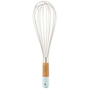 Jamie Oliver Stainless Steel Kitchen Whisk - Blending,Whisking, Beating and Stirring - 12.5 Inch