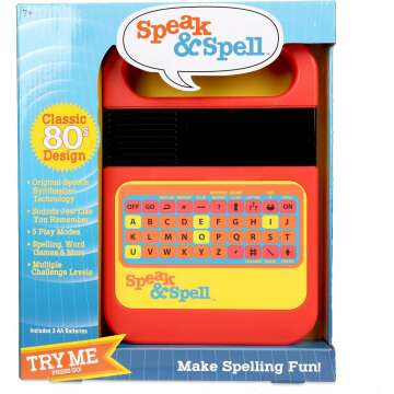 Speak & Spell Electronic Game for Kids' Learning