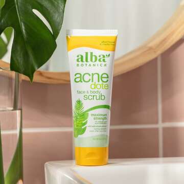 Alba Botanica Acnedote Scrub - 8 Oz for Acne