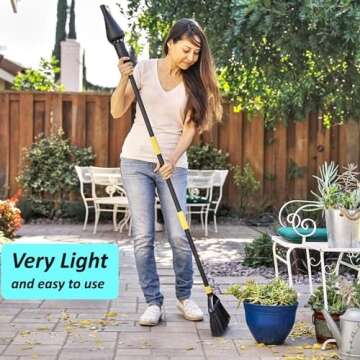 Aerobroom Collapsible Outdoor Broom & Leaf Blower