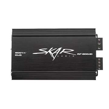 Skar Audio Single 10" Complete 1, 200 Watt Sdr Series Subwoofer Bass Package - Includes Loaded Enclosure with Amplifier