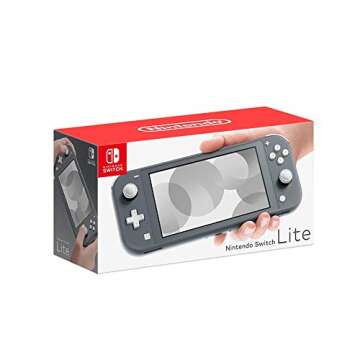 Nintendo Switch Lite Hand-Held Gaming Console - Gray (HDH-001) (Renewed)