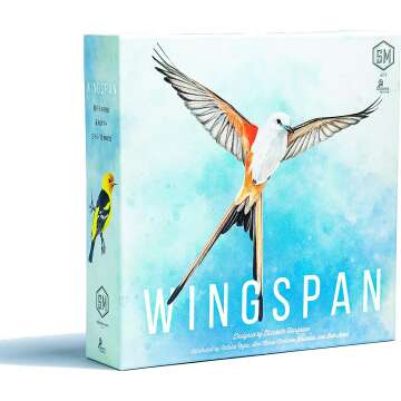 Wingspan Board Game - A Bird-Collection, Engine-Building STONEMAIER Game for 1-5 Players, Ages 14+
