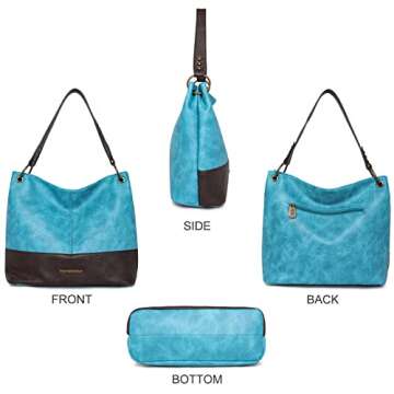 Montana West Leather Hobo Bags for Women