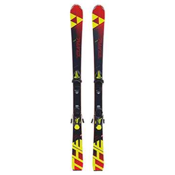 Fischer RC4 The Curv Pro Jr Skis w/ FJ7 AC SLR Bindings Kid's Sz 120cm