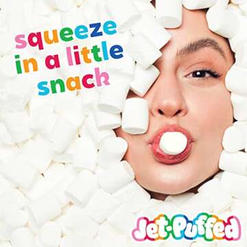 Jet-Puffed Vanilla Marshmallow Bits (3 oz Marshmallows Shaker)