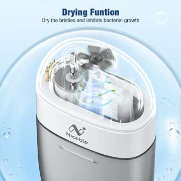 NICEBLE Electric Toothbrush with Drying Function