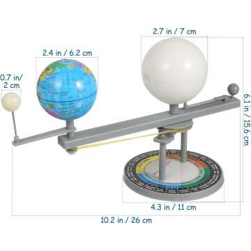 Sun Earth Moon Orbital Educational Toy for Kids