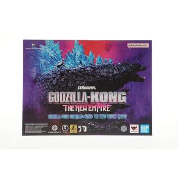 TAMASHII NATIONS S.H.MonsterArts Godzilla x Kong: The New Empire Action Figure