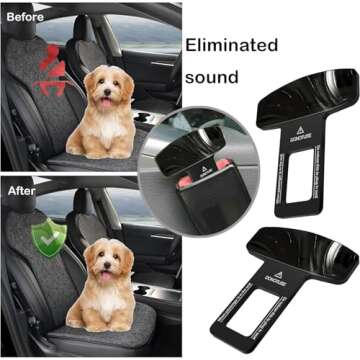 enttgo 2Pack Car Belt Cover Pads, Shoulder Belt Pads Cover，Comfortable and Convenient fo You and Your Family