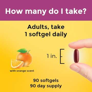 Nature Made Prenatal with Folic Acid + DHA, Prenatal Vitamin and Mineral Supplement for Daily Nutritional Support, 90 Softgels, 90 Day Supply