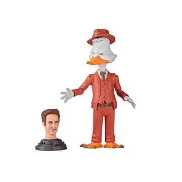 Marvel Legends Series MCU Disney Plus Howard The Duck What If Series Action Figure 6-inch Collectible Toy, 2 Accessories and 1 Build-A-Figure Part