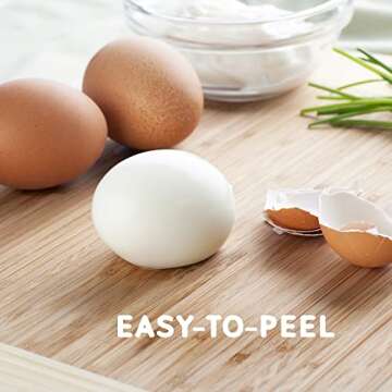 Elite Gourmet Easy Egg Cooker with Auto Shut-Off