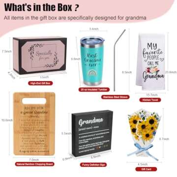 Gifts Box for Grandmother - Perfect for Birthdays