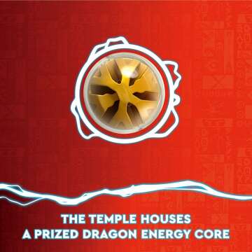 LEGO NINJAGO Temple of The Dragon Energy Cores 71795