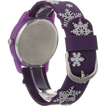 Frozen Kids' 3D Strap Time Teacher Analog Watch