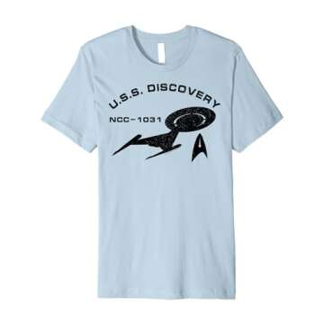 Star Trek Discovery NCC-1031 Collegiate Premium T-Shirt Premium T-Shirt