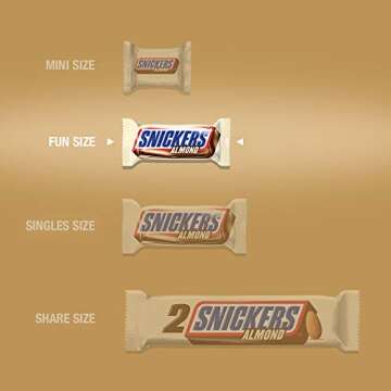 SNICKERS Almond Fun Size Candy Bars 10.23oz