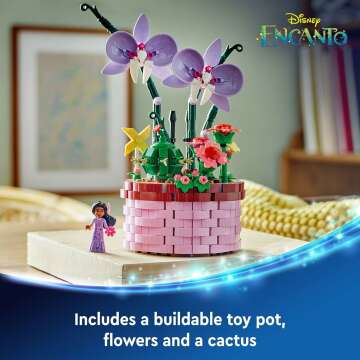 LEGO Disney Encanto Isabela’s Flowerpot Toy for Kids