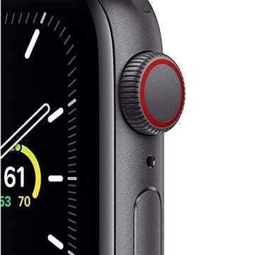 Apple Watch SE GPS + Cellular, 44mm - Renewed in Space Gray