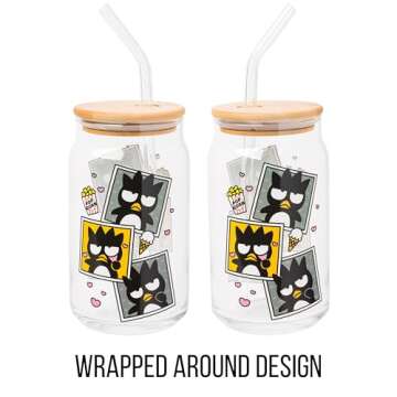 Hello Kitty Badtz-Maru Polaroids Tumbler with Straw