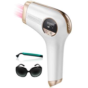 Laser Hair Removal for Women Permanent, Painless At Home IPL Laser Hair Removal Device for Bikini Leg Facial Use High Energy IPL Hair Remover Device