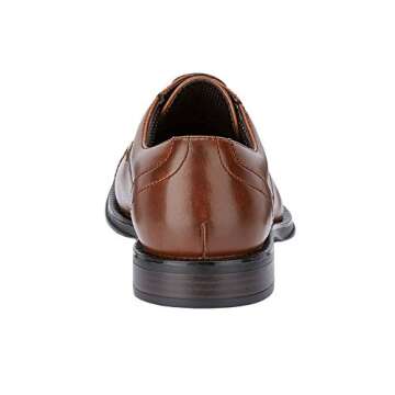 Dockers Men's Oxford Shoe - Tan Cap Toe Dress Shoes