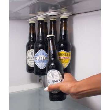 Magnetic Beer Bottle Hanger – Organize Your Fridge with Style