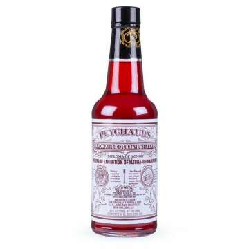 Peychaud's Aromatic Cocktail Bitters - Essential for Mixology