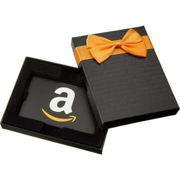 Versatile Amazon.com Gift Card in Multiple Stylish Gift Boxes