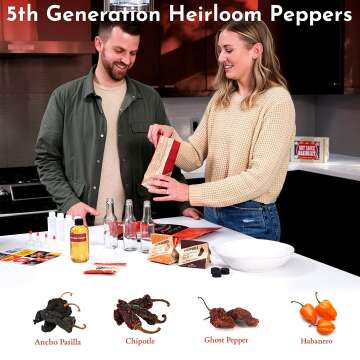 DIY Hot Sauce Kit with Recipes