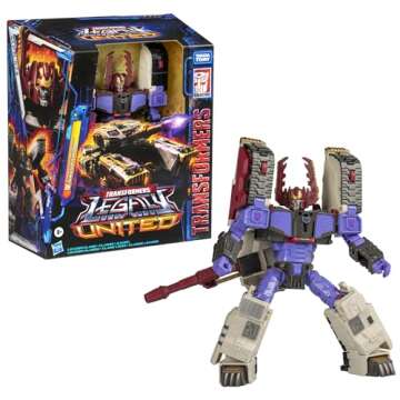 Transformers Toys Legacy Evolution Leader Armada Universe Galvatron Toy, 7-inch, Action Figure for Boys and Girls Ages 8 and Up