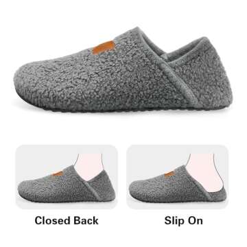 Tanamo House Slippers for Women Men Indoor Barefoot Slippers Socks Furry Slip on House Shoes Cozy Comfy Slippers for Home Bedroom Travel Yoga