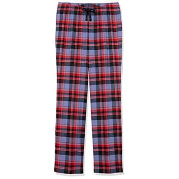 Amazon Essentials Women's Flannel Pajama Sleep Pant (Available in Plus Size), Blue Mixed Tartan, XX-Small