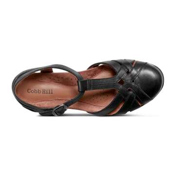 Cobb Hill Aubrey Black Sandals for Women