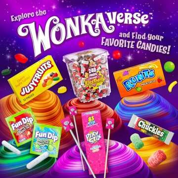 Wonka Candy-Coated Peanuts & Baked Beans 12 Pack