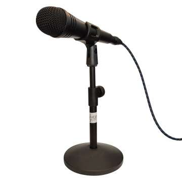 Adjustable Mic Stand for Podcasting and Gaming