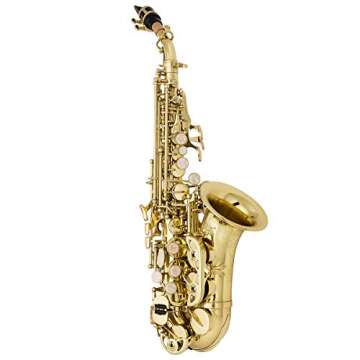 Jean Paul USA Soprano Saxophone, Gold (SS-400GP)